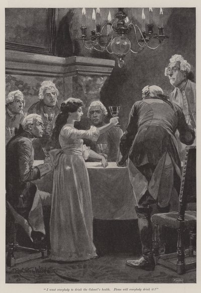Ilustración para Un Coronel del Imperio, por Emily Lawless de Richard Caton Woodville junior
